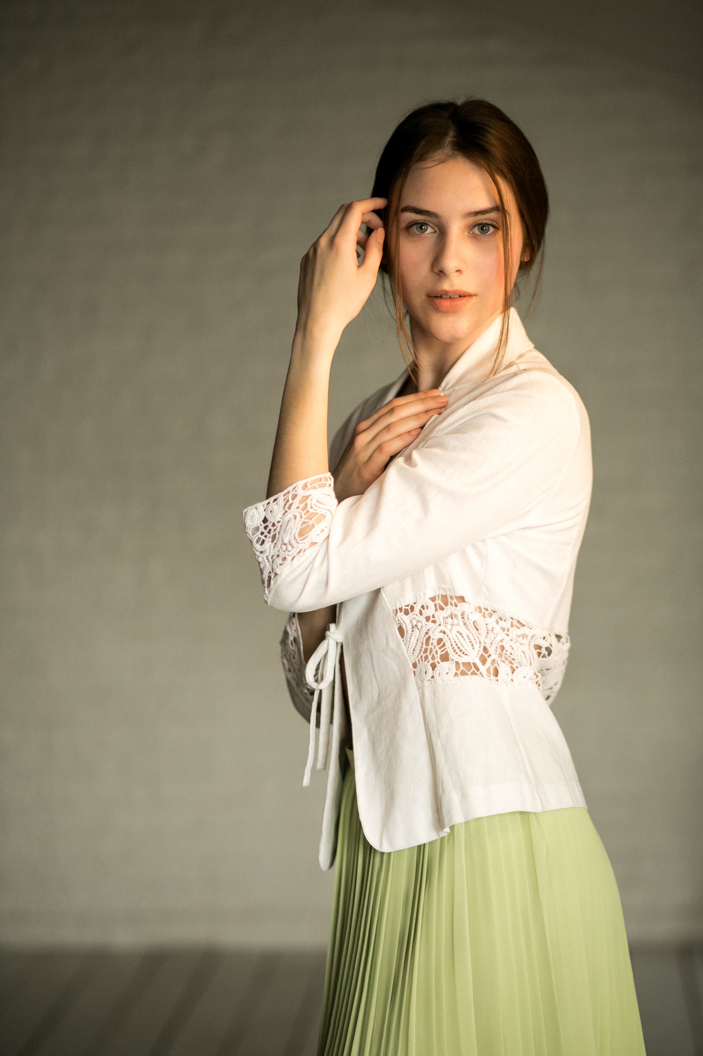 Silk Charmeuse Blouse